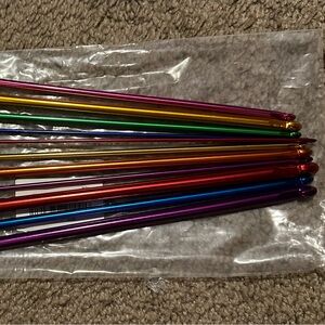 Tunisian crochet hooks set